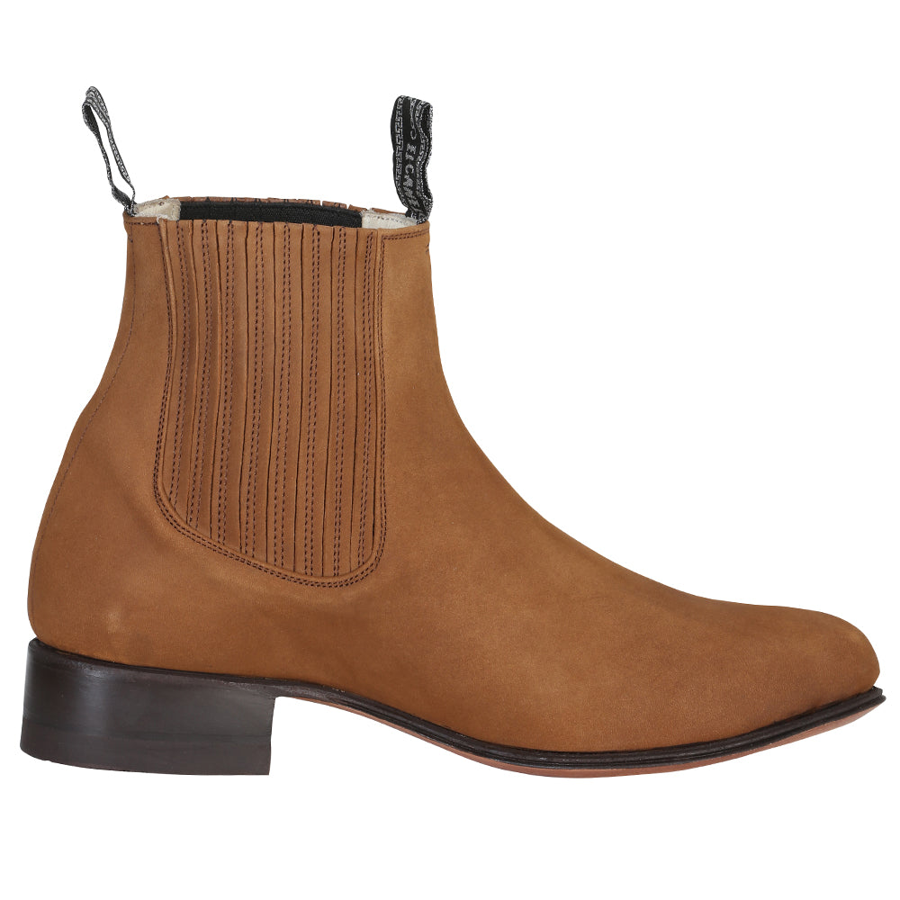 Canelo Charro Bota - Piel Nobuk Topo 231