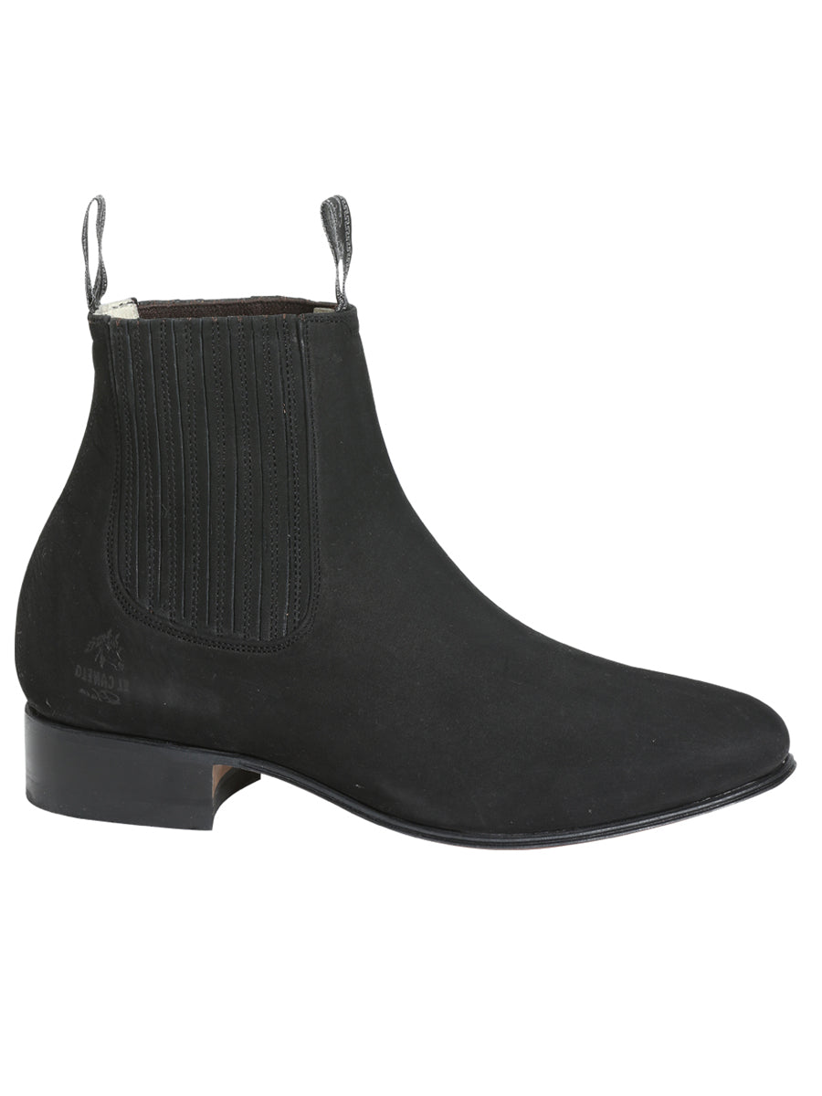 Canelo Charro Bota - Negro Nobuk 3663