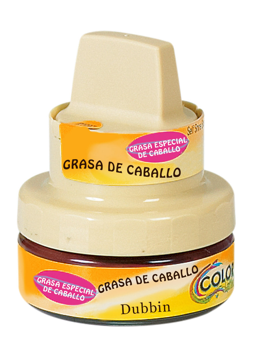 LIMPIEZA CALZADO COLOR LATINO 1313 KIT GRASA DE CABALLO 50 ml INCOLORO 19776