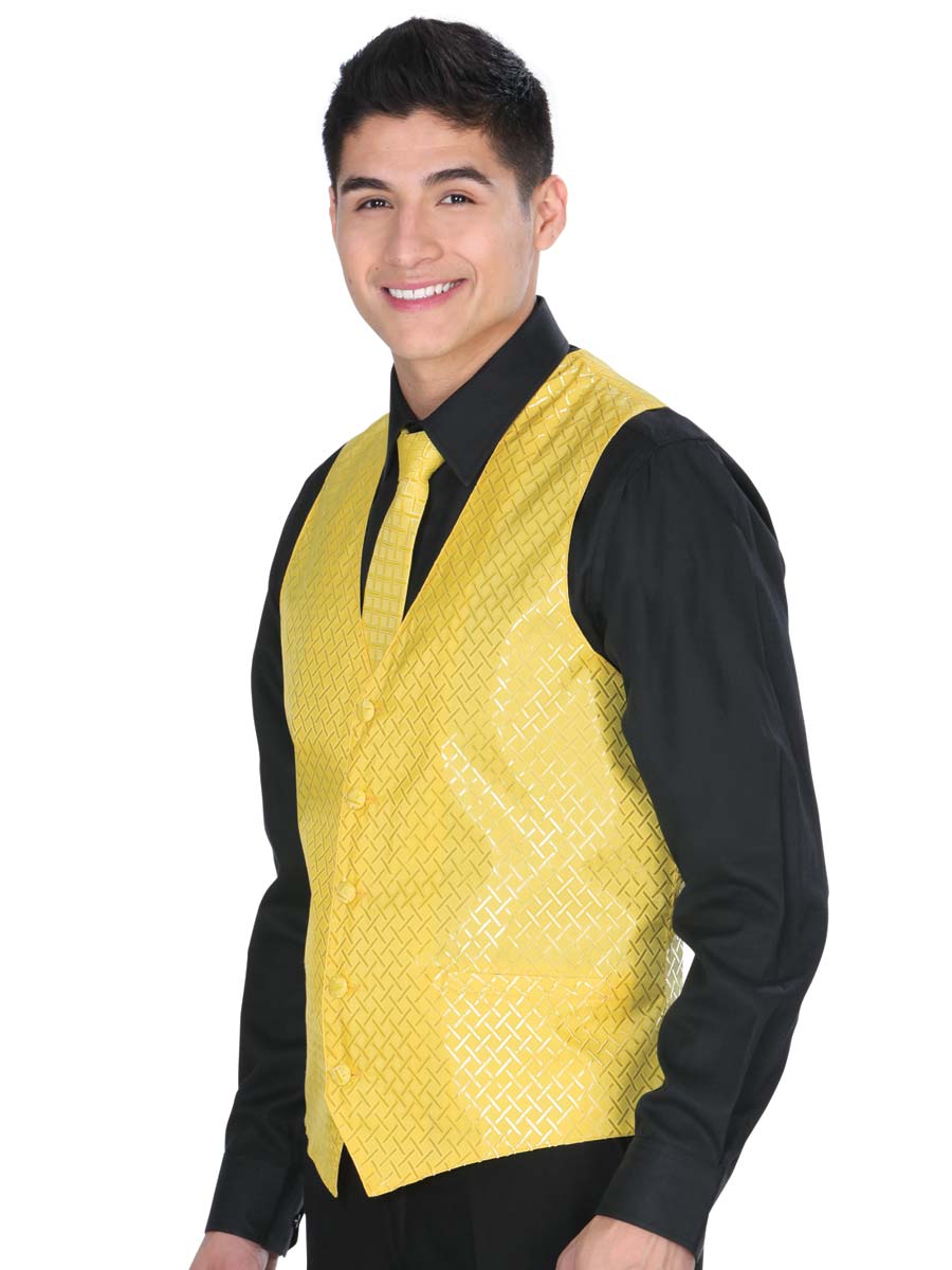 CHALECO DRESS EL GENERAL SS15-JS7 100% POLYESTER YELLOW 34155