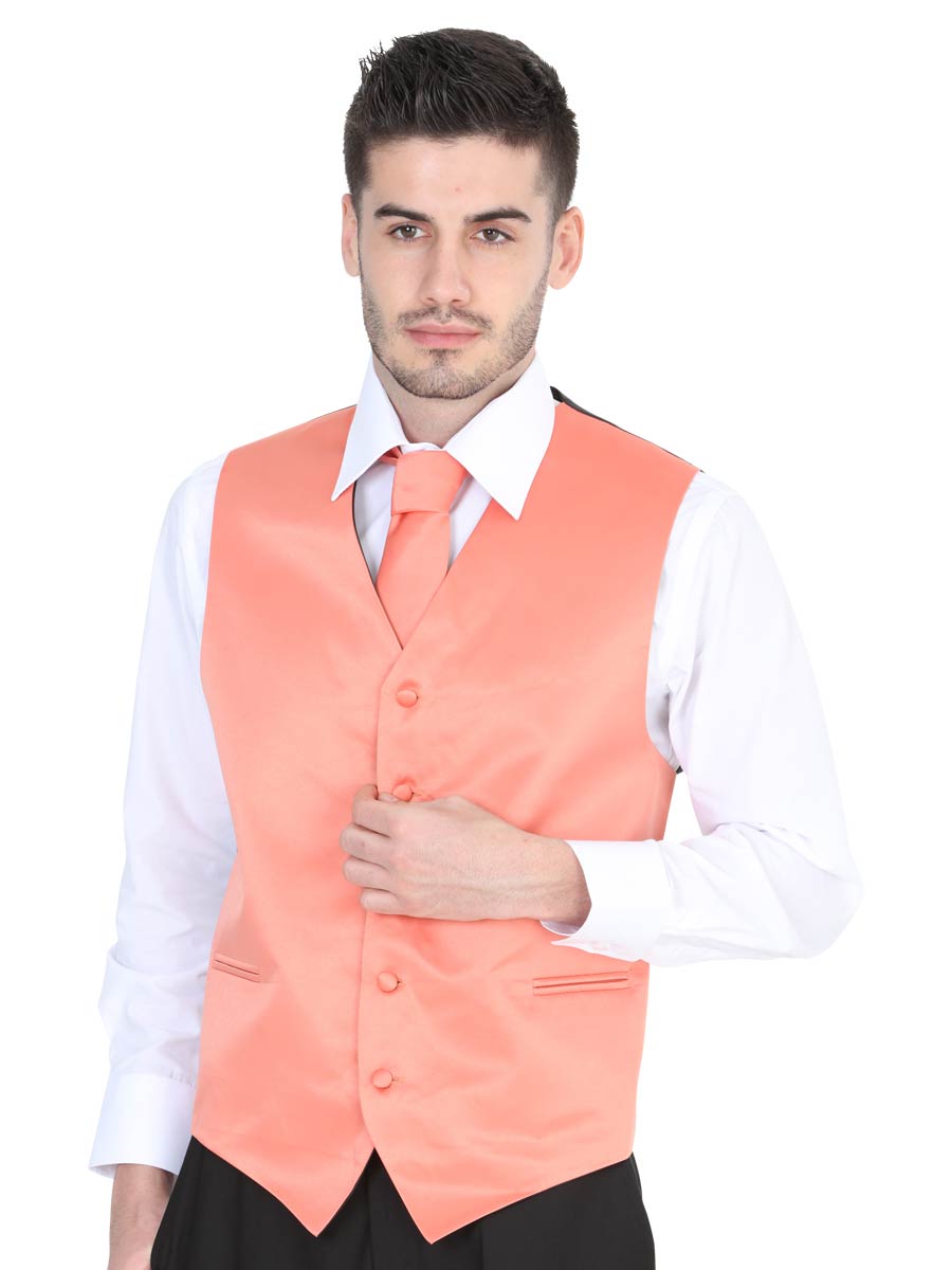 CHALECO EL GENERAL ELVESTTIESET 100% POLYESTER CORAL 40322