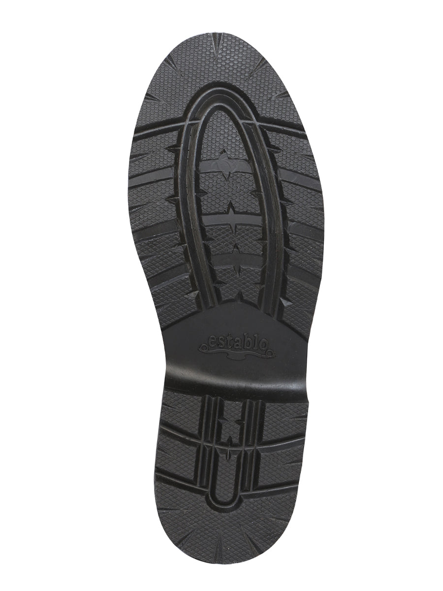 Establo Caballero Bull Fight Trabajo Tobillo Bota - Miel Lace - Up 40963