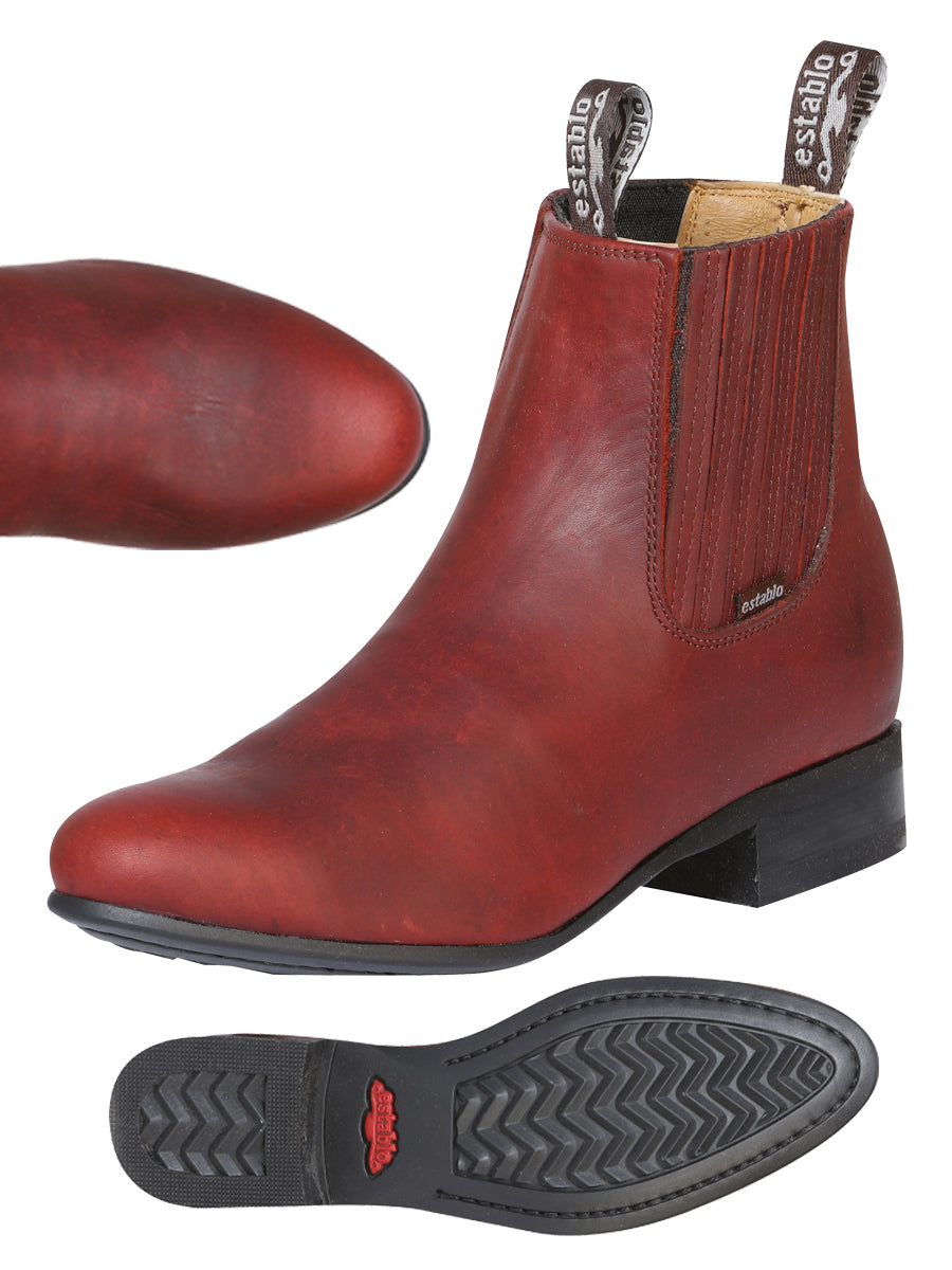 BOTIN TRABAJO S/C ESTABLO 597-011 PIEL BOV. GRISLY SHEDRON 41554