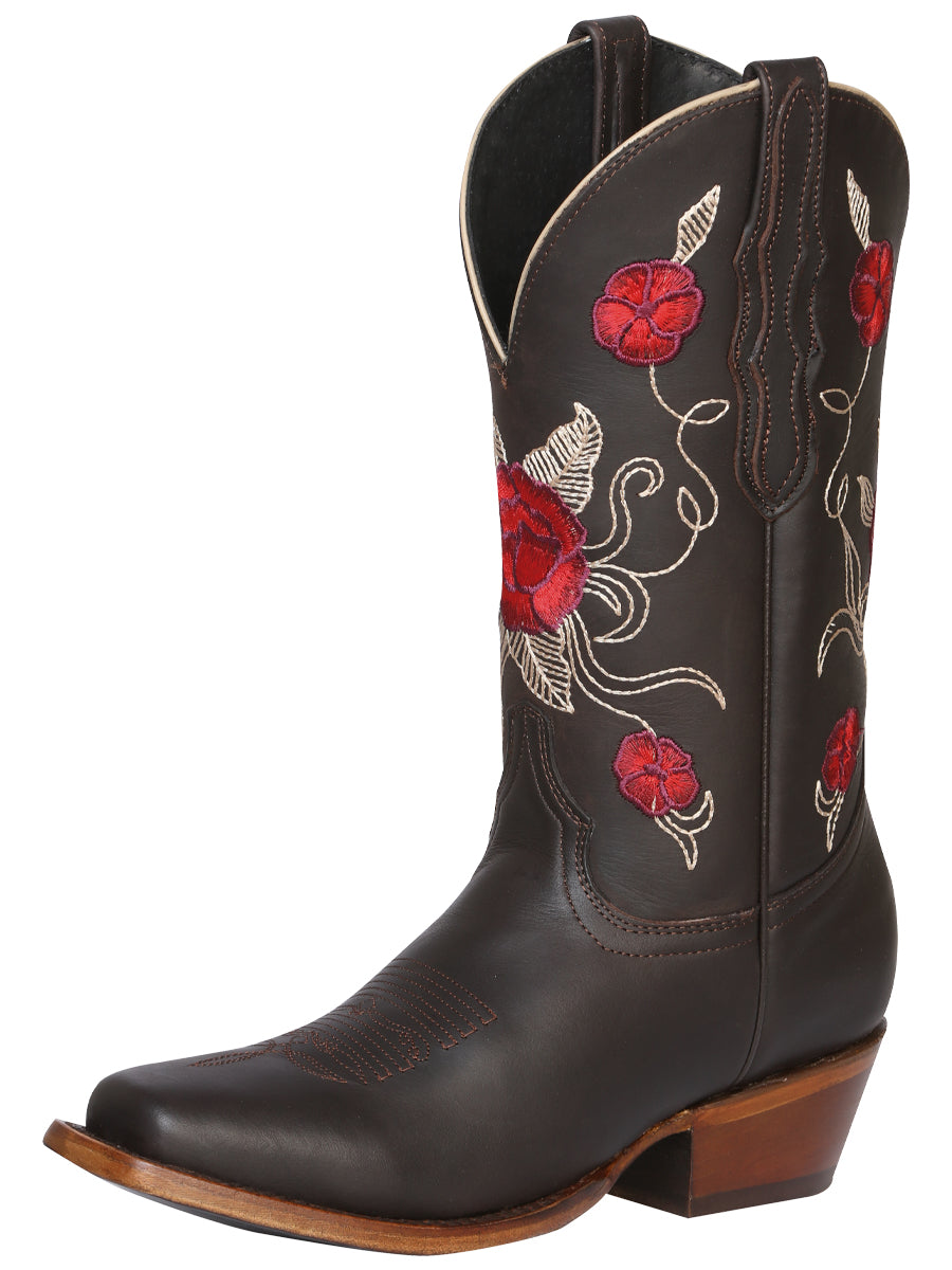 Bota Rodeo Dama El General Crazy Choco - Modelo 41784