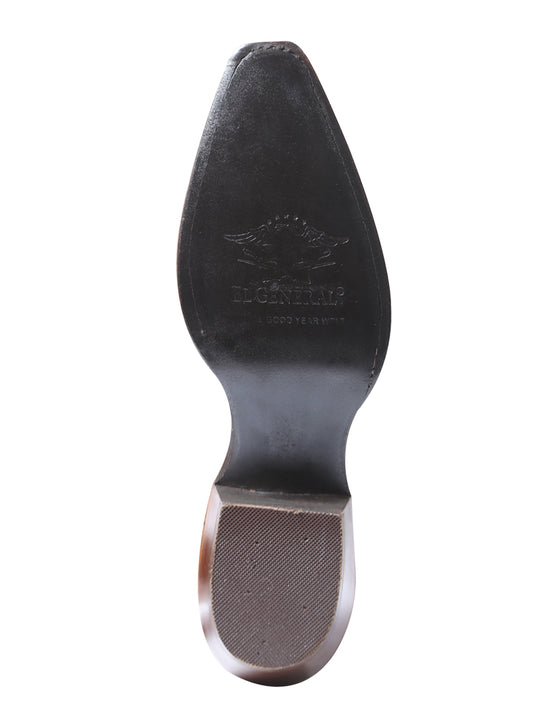 Bota Rodeo El General Sr-18-145 Piel Bovino Nobuck Camellolo 41789