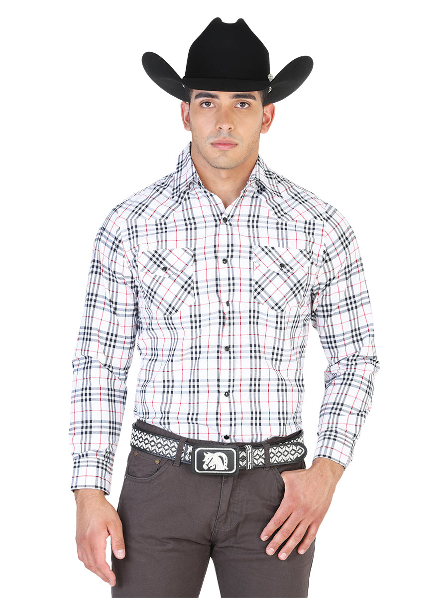 Camisa Vaquera M/ Larga El General 2019-77 55% Algodón 45%Poliéster Blanca 42467