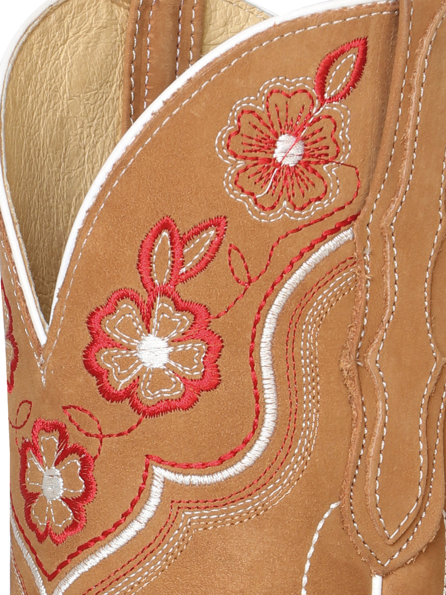 Bota Rodeo Dama El General Nobuck Durazno - Modelo 42979