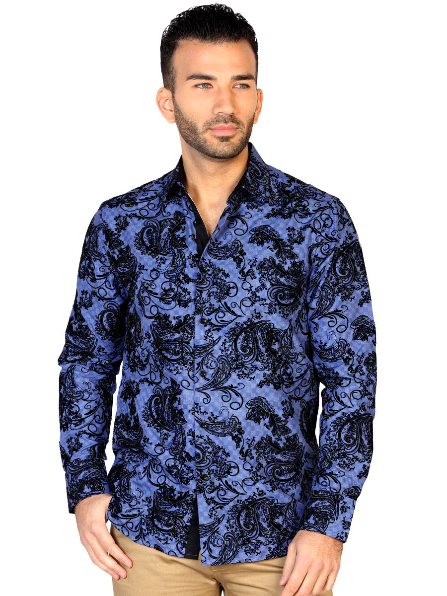 Camisa Casual El General Fl-04 100% Modal Azul Marino 43141
