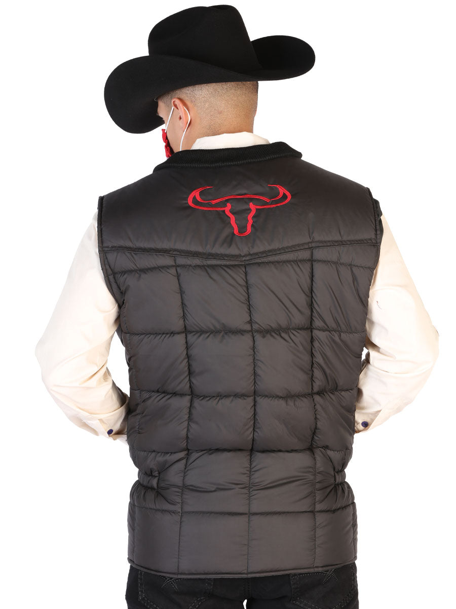 CHALECO VAQUERO/A EL GENERAL BLOOMA NEGRO 43305