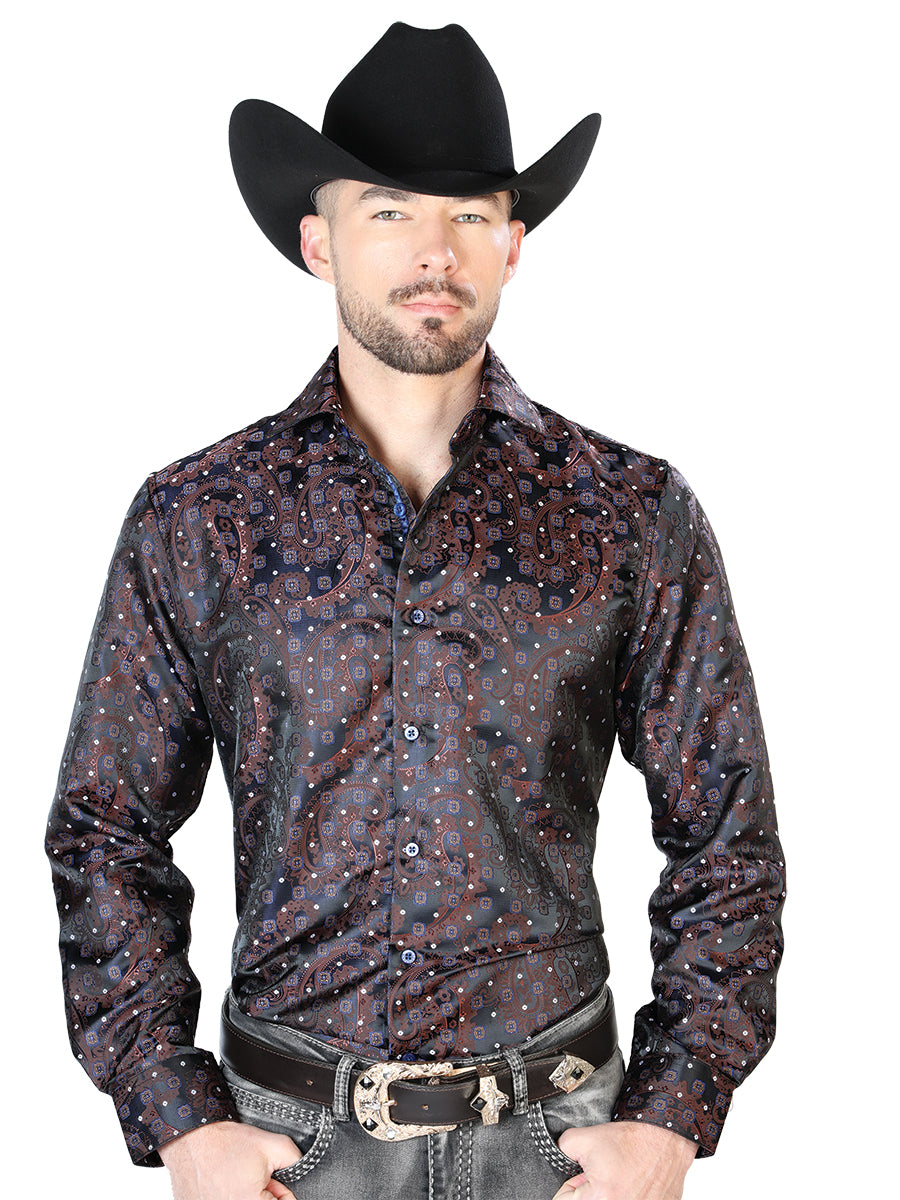 L/ Manga El Señor De Los Cielos 2108014 100% Microfibra (Poliéster) Estampado Azul 43752