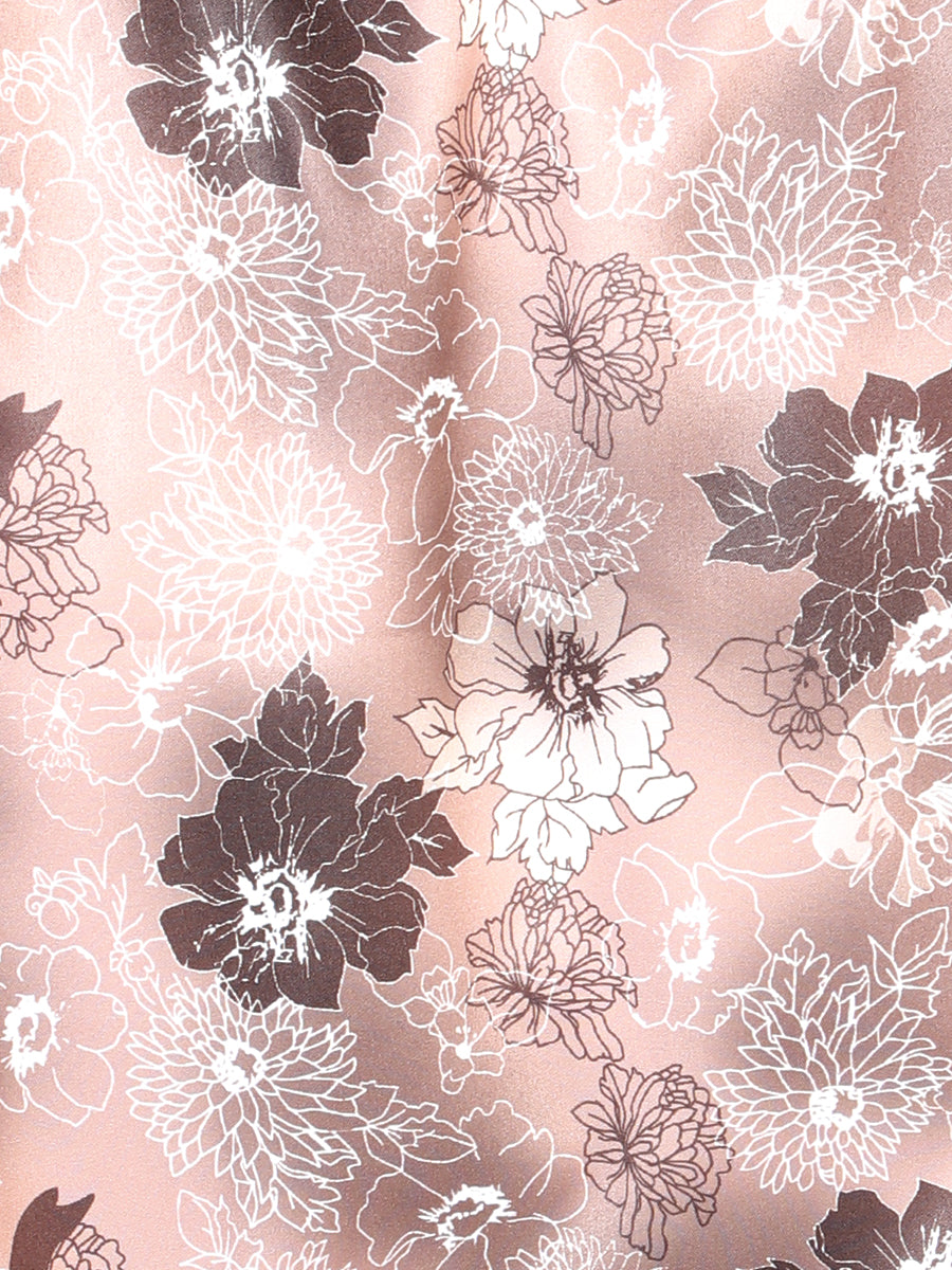 Camisa Casual Manga Larga El Señor De Los Cielos 32 97%Poliéster 3%Lycra Marrón Claro 43947