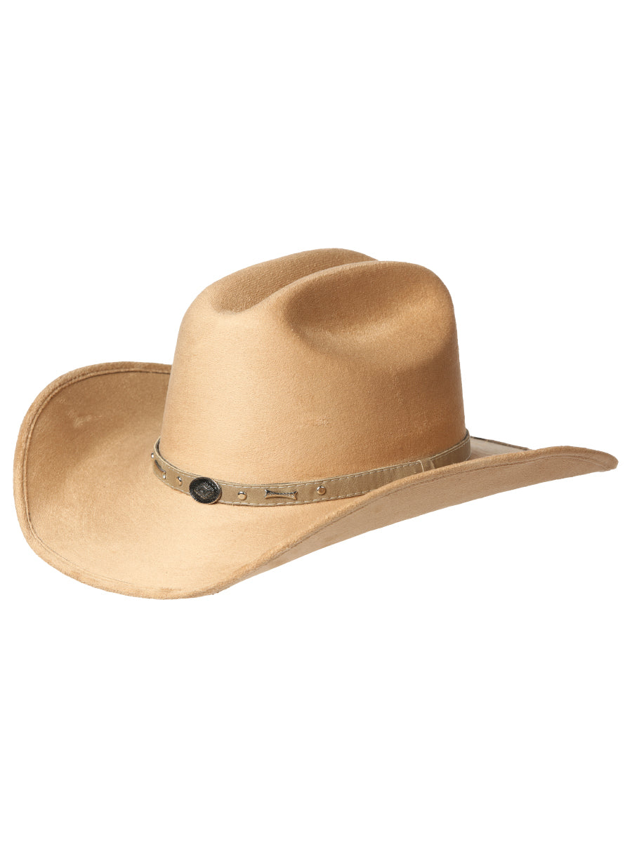 el General Gamuza Vaquero Sombrero Camello 44256