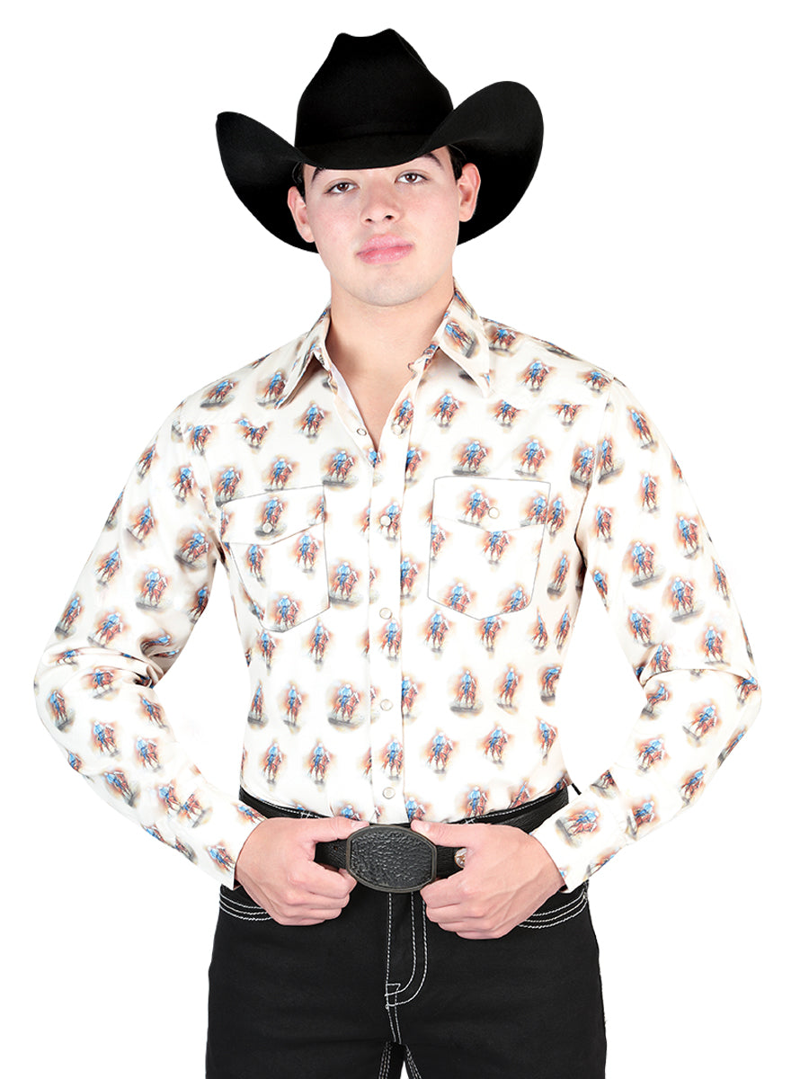 el General Café Vaquero Camisa 44307