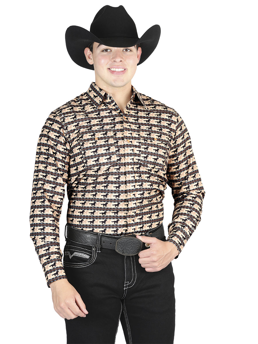 El General Brick Vaquero Camisa 44329