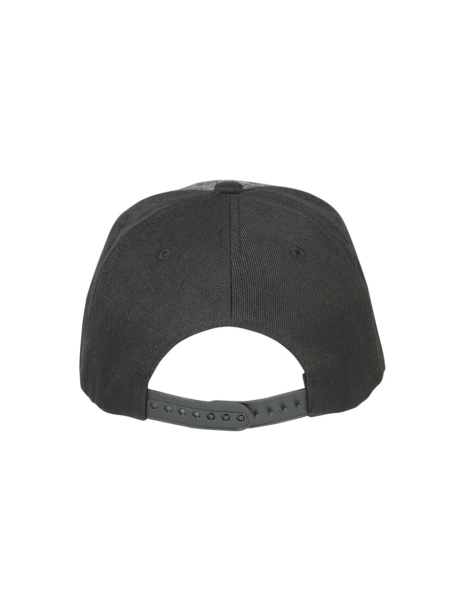 Gorra El General Bull Tela Negro/gris 44371