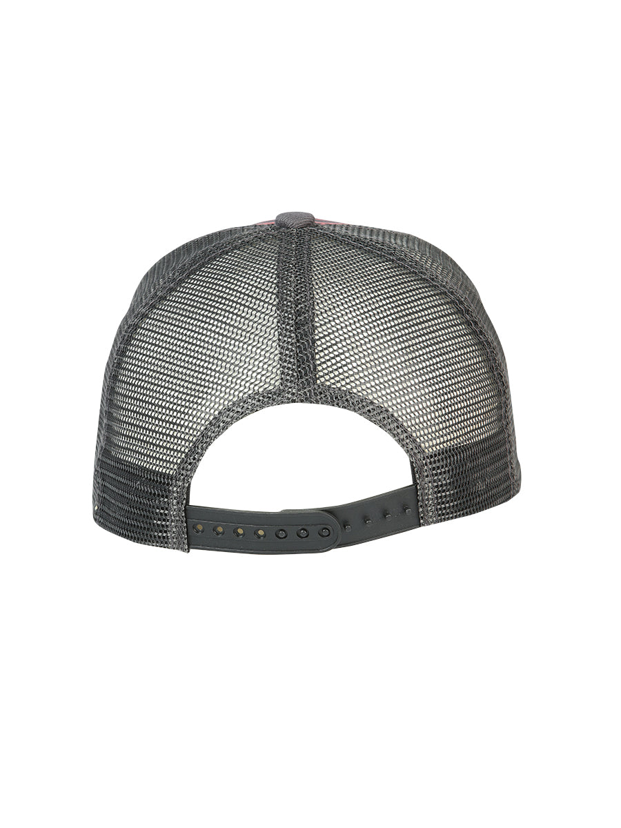 Gorra El General Toro Tela Negro/rojo 44372