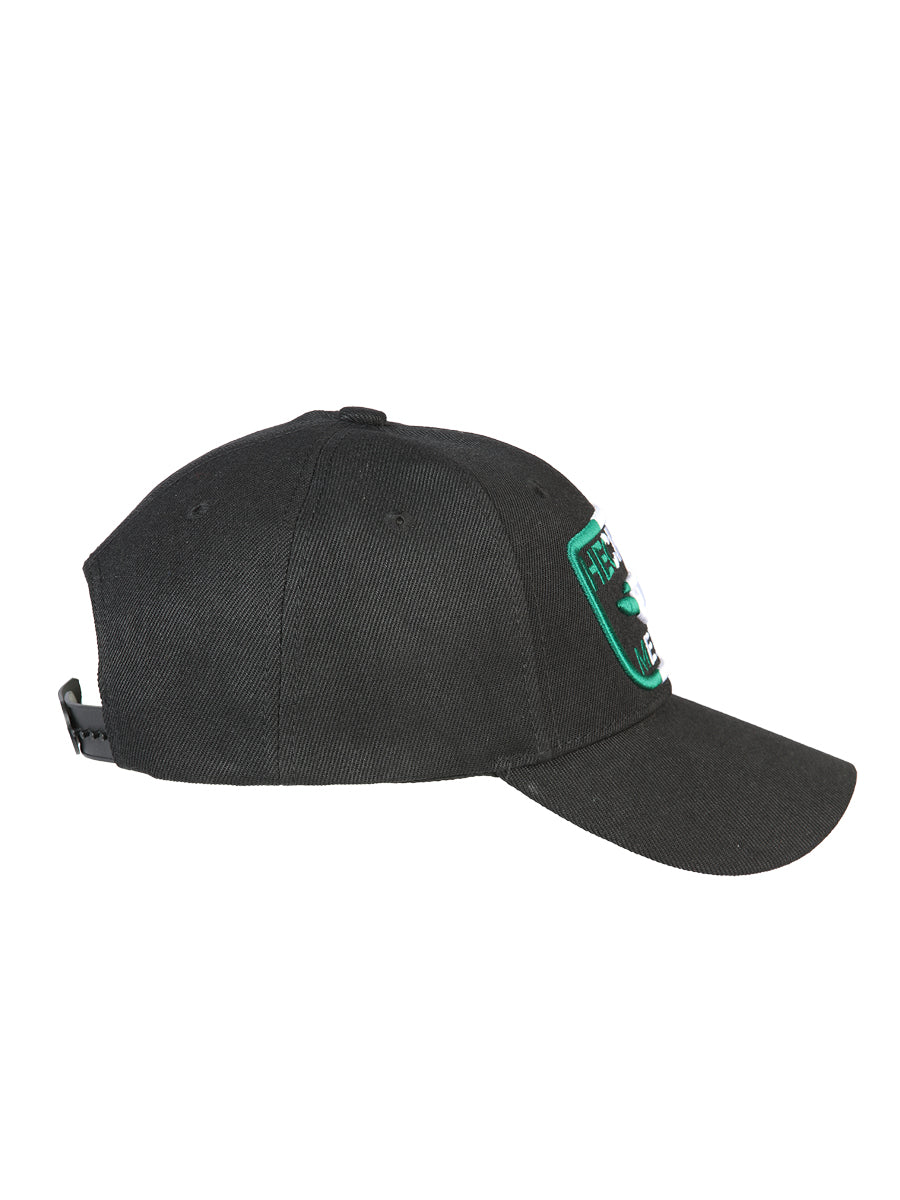 Gorra El General Hecho En Mexico Tela Negro/tricolor 44373
