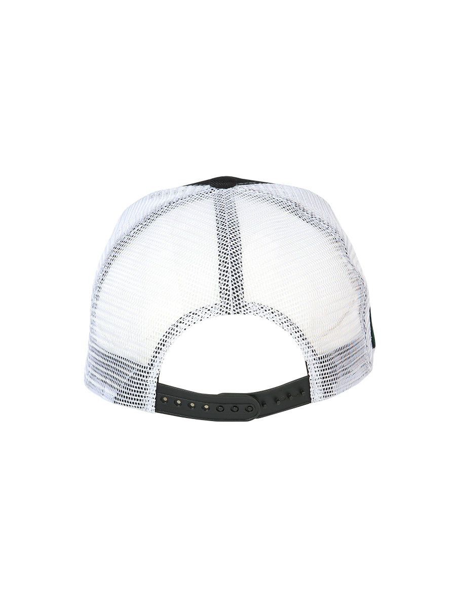 Gorra El General Bull Tela Negro/blanco 44377