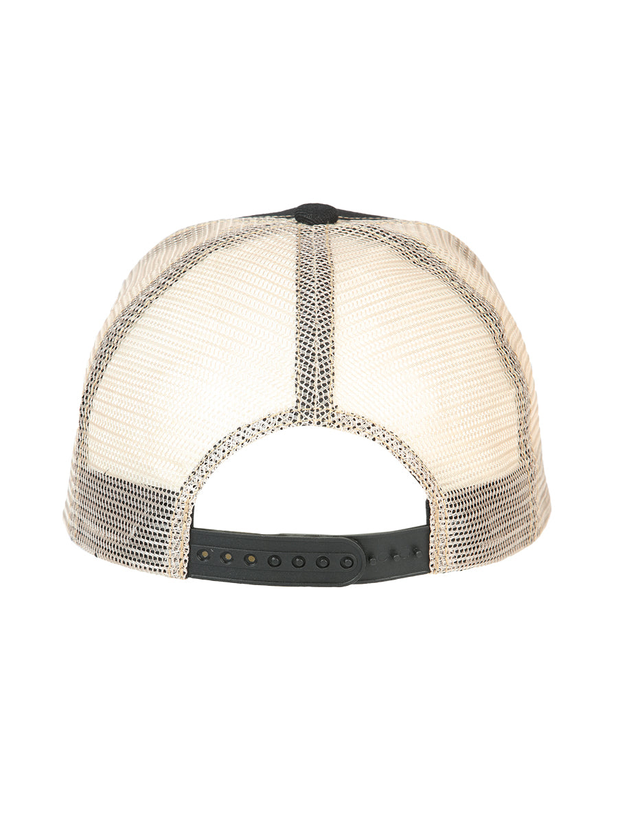 Gorra El General El Gallo Tela Negro/taupe 44388