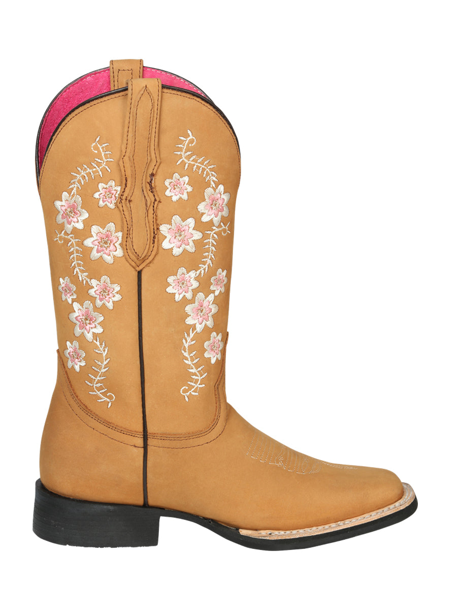 Bota Vaquera - el Geneal Rodeo - Woman Nobuk - Peach 44644