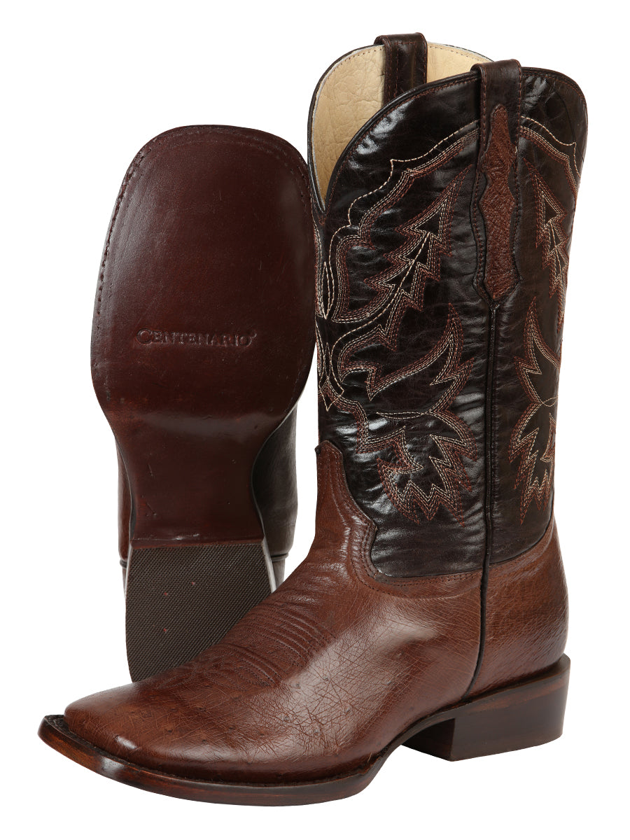BOTA RODEO EXOTICO/A CENTENARIO CN-PNZ3 PIEL PANZA DE AVESTRUZ KANGO 44889