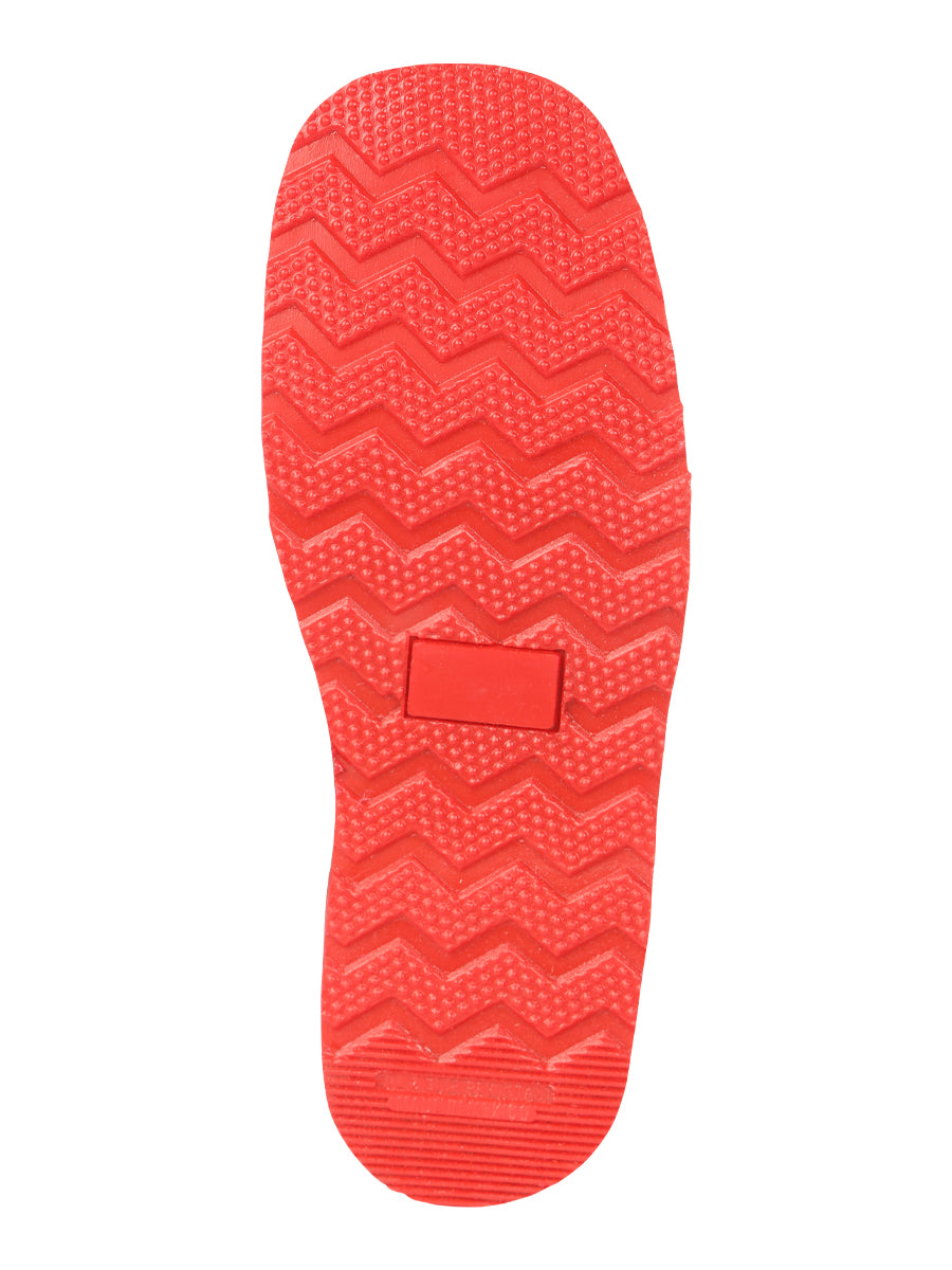 Botin C/ Cierre El General Macho Tejido Negro 45183