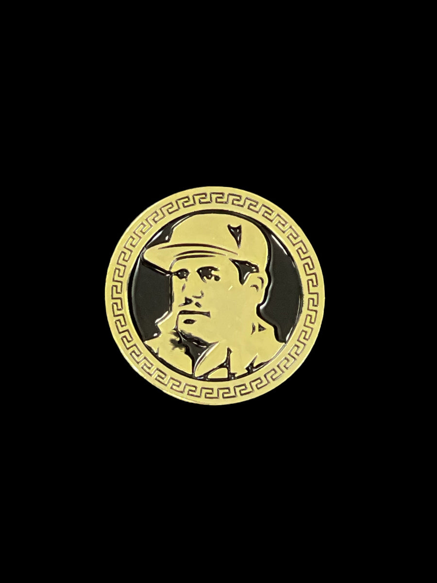 Pin El General El Chapo Metal Oro 45235