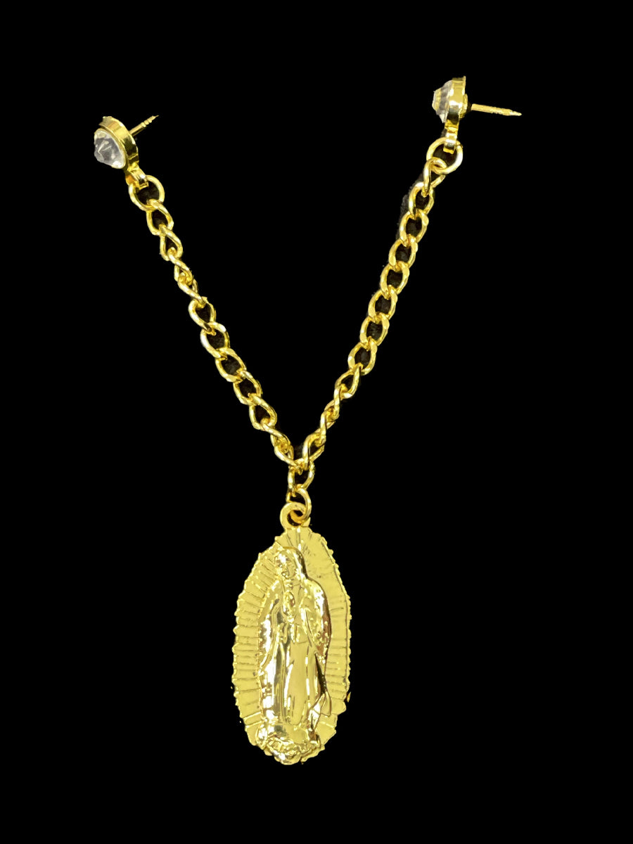 Pin El General Virgen Metal Oro 45239