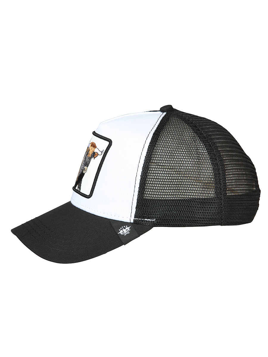 Gorra El General Toro Tela Blanco/negro 45254