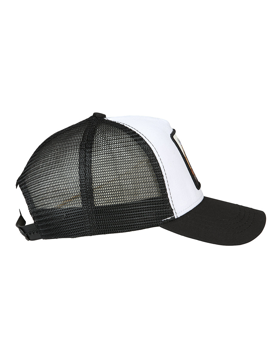 Gorra El General Toro Tela Blanco/negro 45254
