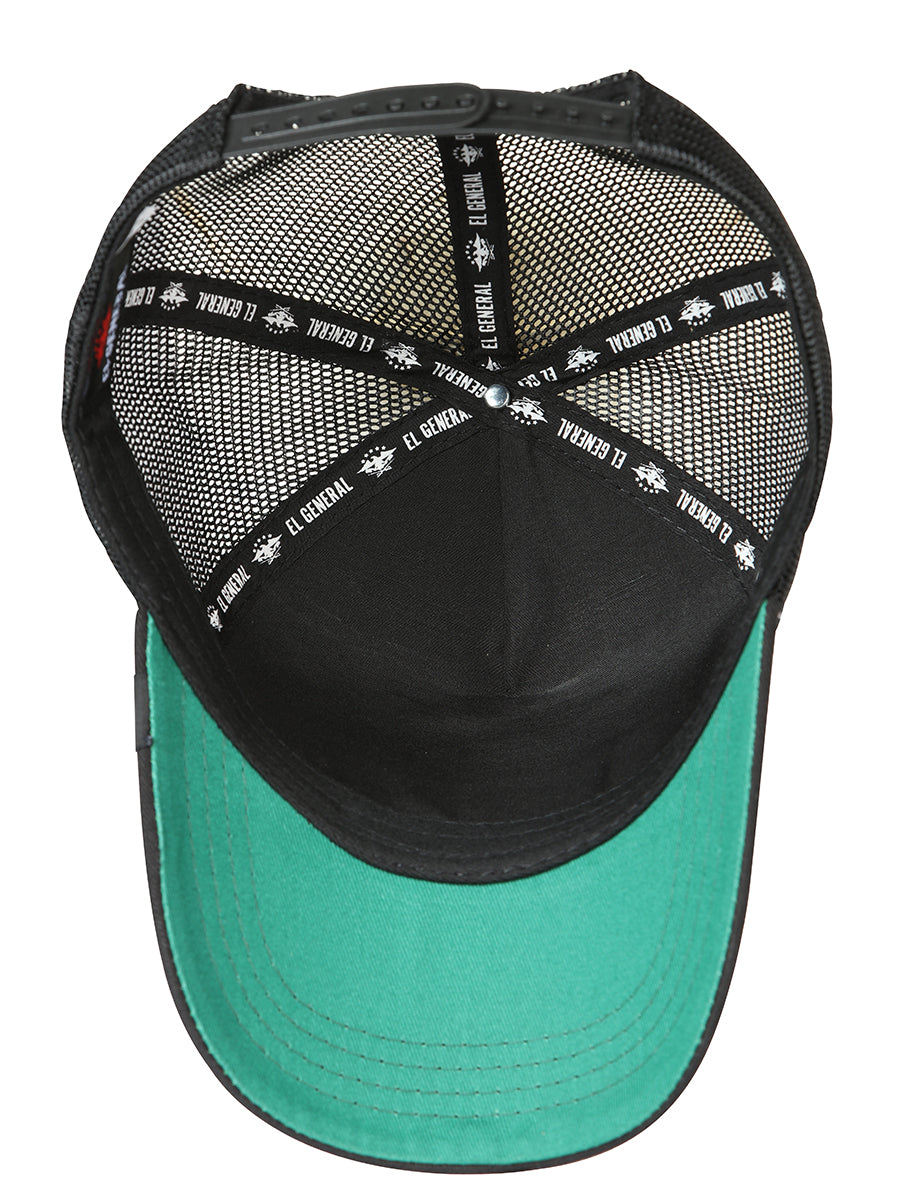 Gorra El General Toro Tela Blanco/negro 45254
