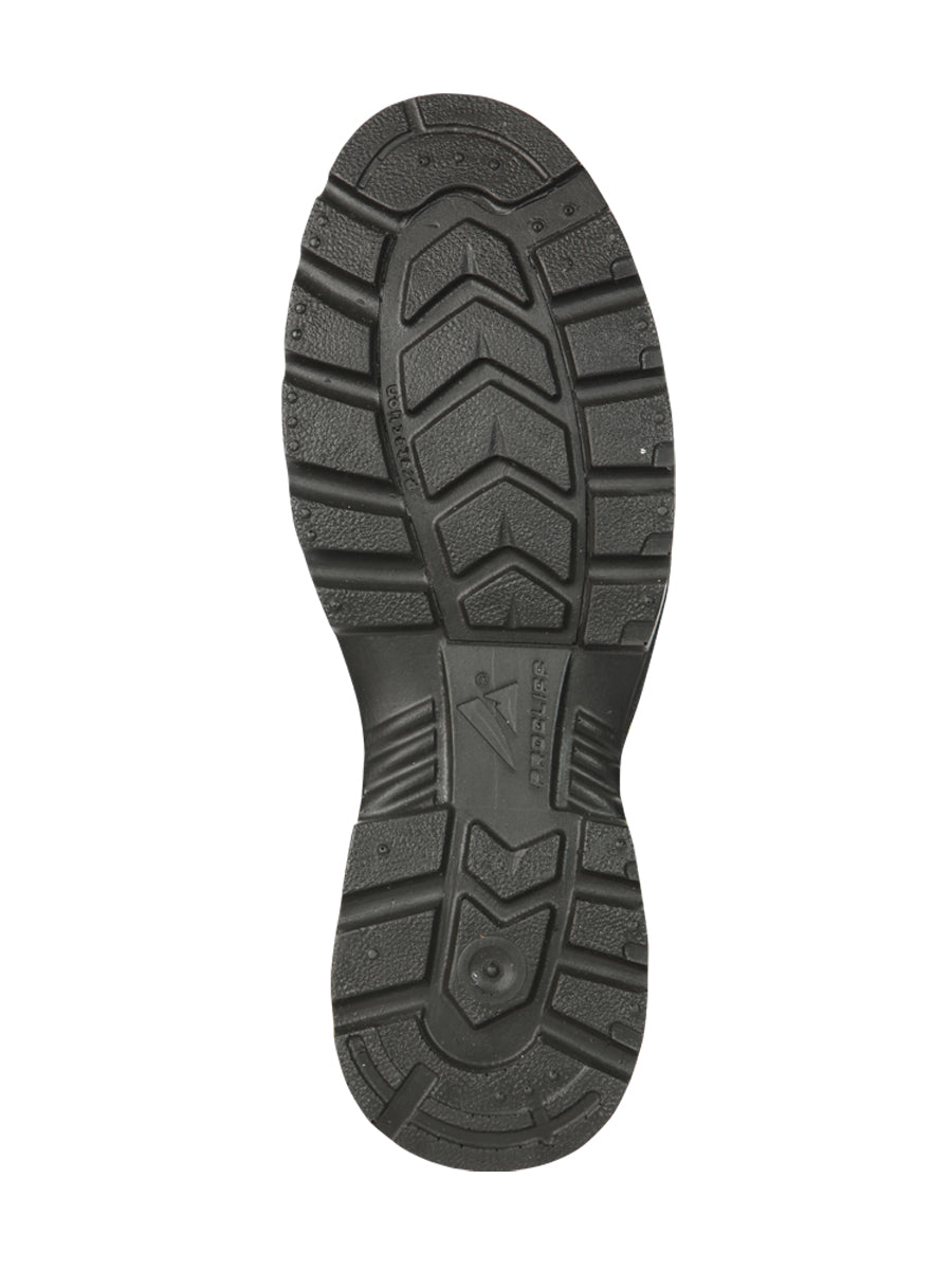 Procliff Caballero Trabajo Zapatos con Laces y Punta Gorra - Nobuk Maple 45286