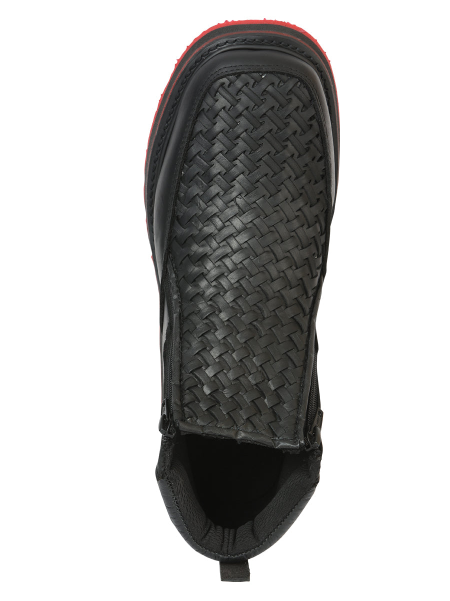 Zapato Doble Cierre Sefeni 501 Crazy Negro 45394