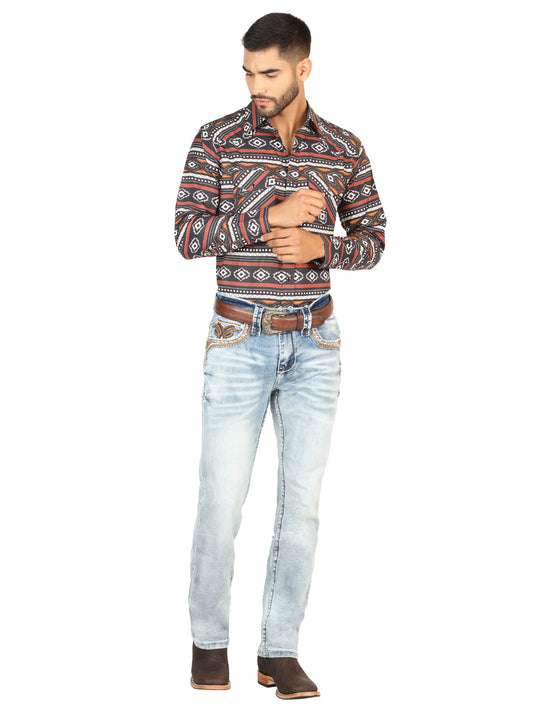 Centenario Caballero Premium Mezclilla Bota Cut Pantalón - Light Azul 45531