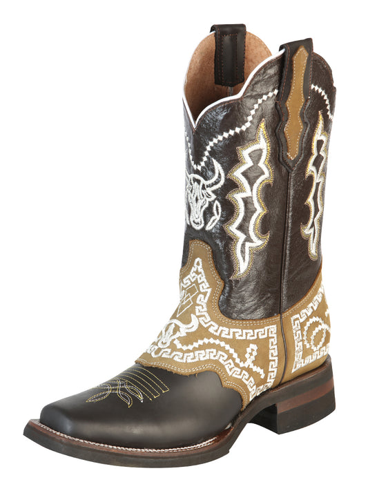 Bota Rodeo El General Atl-pit-1 Crazy Choco 51110