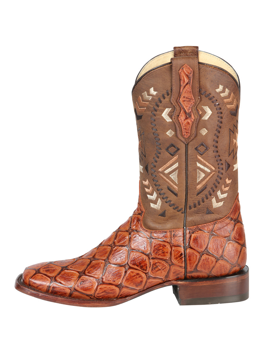 Bota Rodeo El General Cab-imit-3-3 Piel Bovino/imit. Monster Shedron 51245