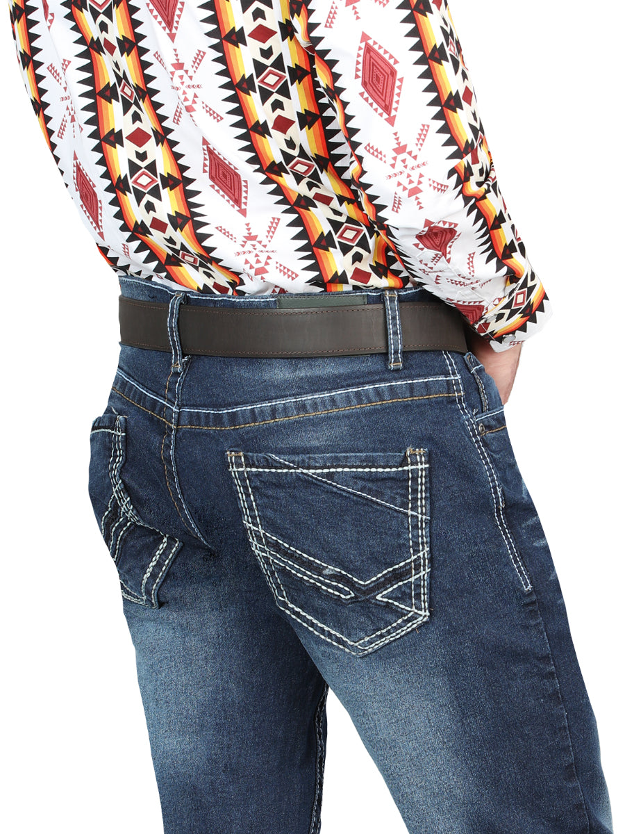 Pantalon El Norteno 99256 Denim Azul Medio 126628