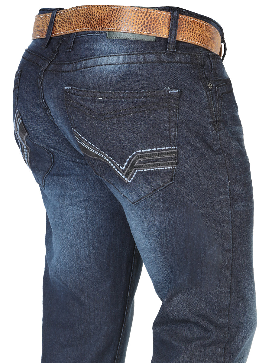 Pantalon El Norteno 99086 Denim Azul Oscuro 126634