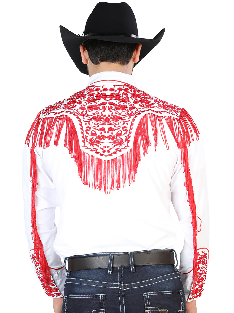 Camisa Vaquera Manga Larga El Señor De Los Cielos No.15 65% Poliéster 35% Algodón Blanco 126708