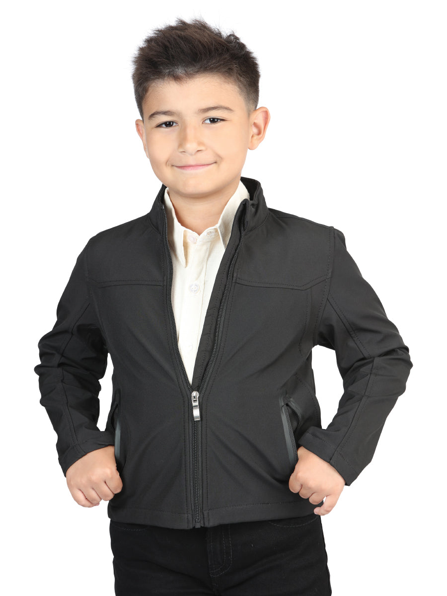 CHAQUETA NIÑO/A CENTENARIO NB.3 100% POLIESTER #177- NEGRO 127082