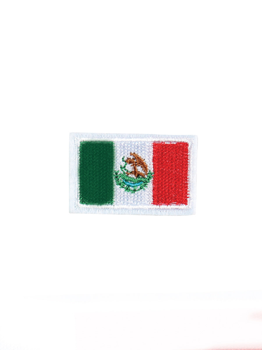 ACCESORIO PARCHE EL GENERAL BANDERA MEXICO TELA TRICOLOR 170109