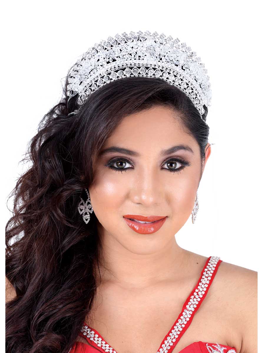 Coronas De Quinceanera Misxvprimameras C.029 Plata Cristal 600037