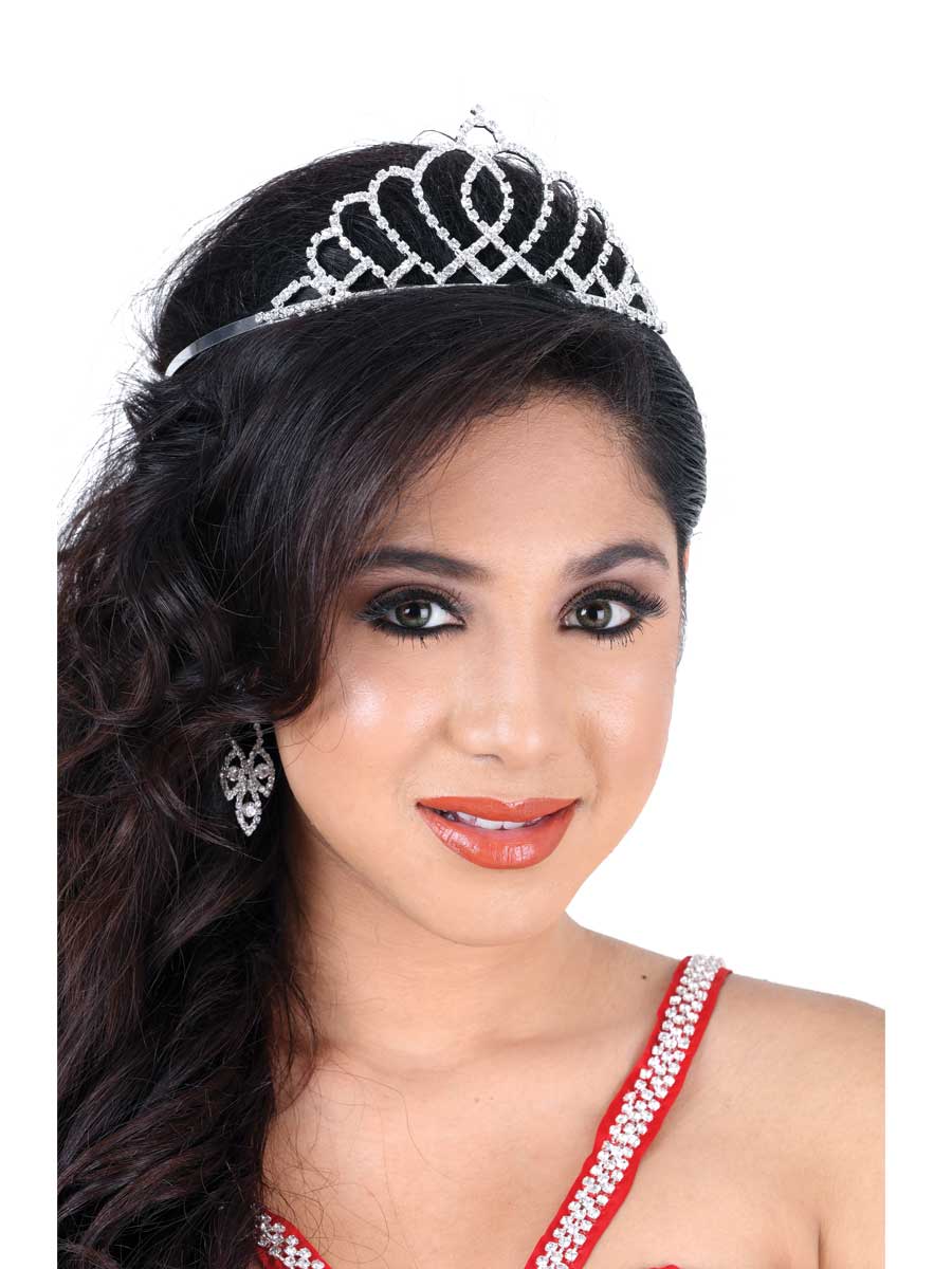 Coronas De Quinceanera Mis Xv Primaveras S12 Plata Acrílica 600182