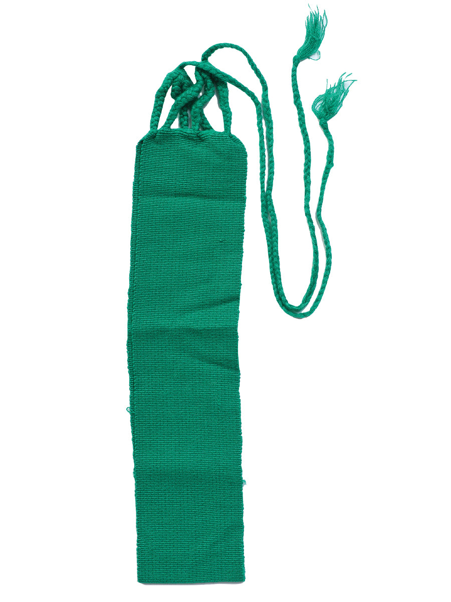 Cinturón Artesanal Solido Mis Xv Primaveras Cint-Fj-Pln Manta Verde 601454