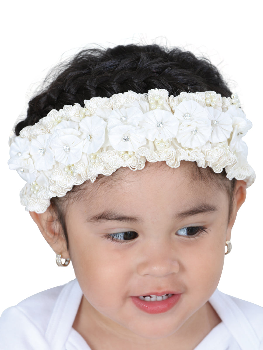 Juego De Velas Diadema Mis Xv Primaveras Comalito 100% Poliester Beige 601512