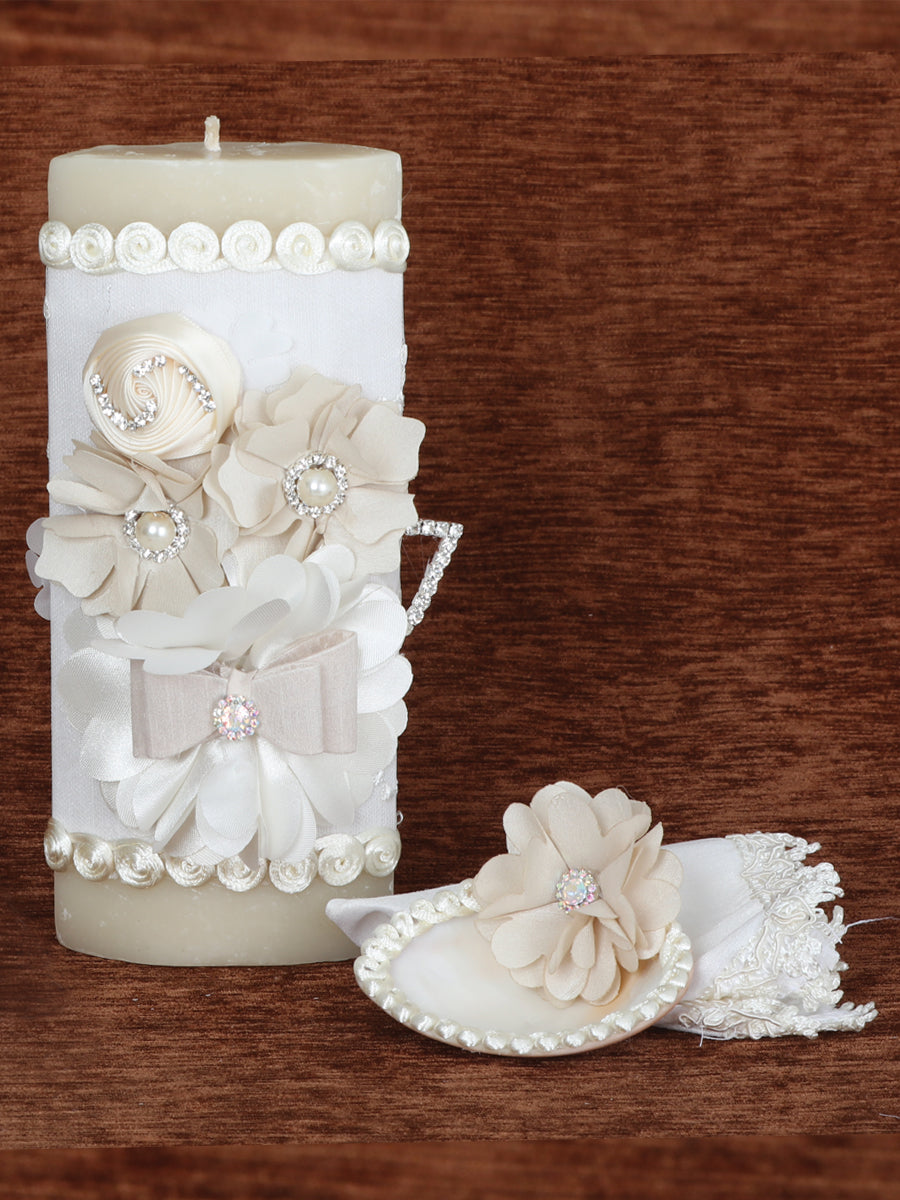 Juego De Velas Bautizo Mis Xv Primaveras Setvela Varios Blanco 601745