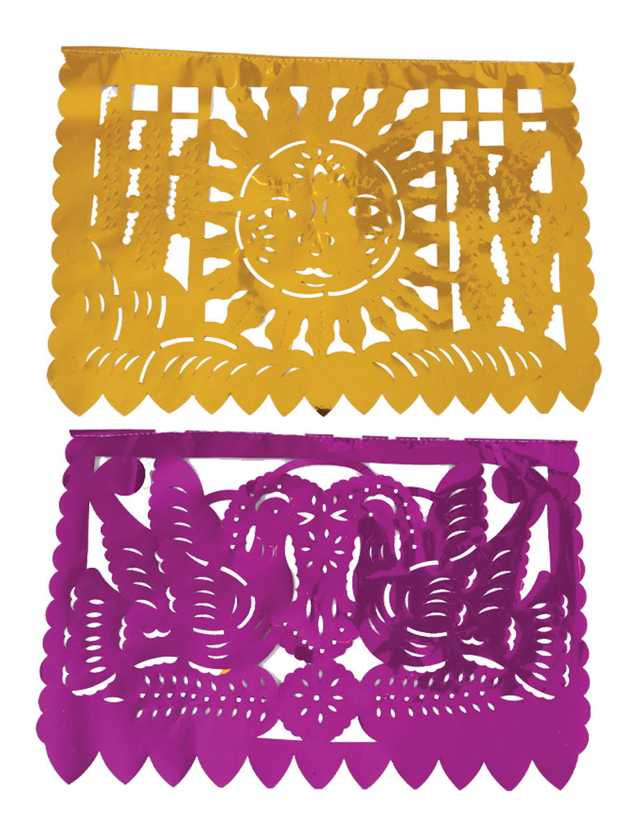 Juego De Velas Papel Picado Metalica Mis Xv Primaveras Toda Ocacion Media Papel Multicolor 601848