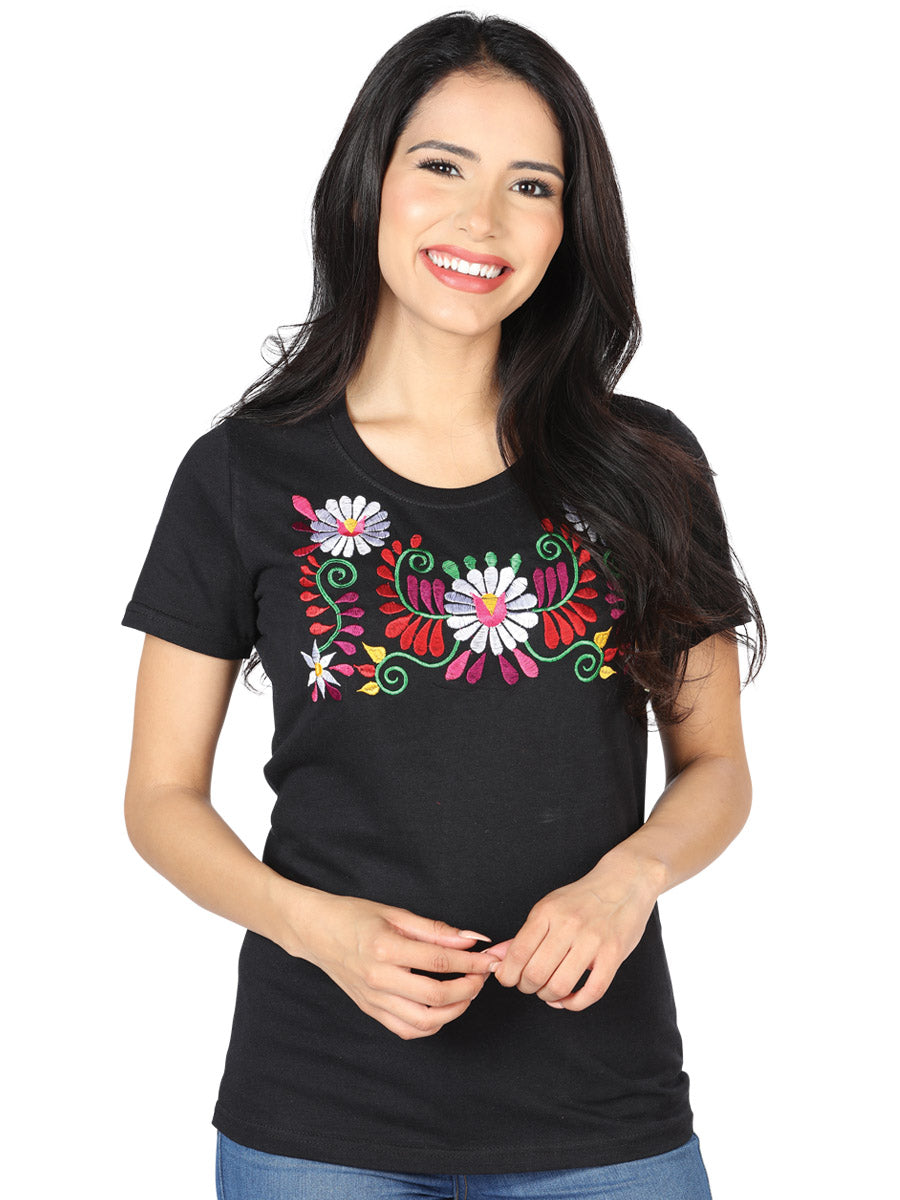 Playera M/ Corta Mexico Artesanal Lcfc2 Negro 602756