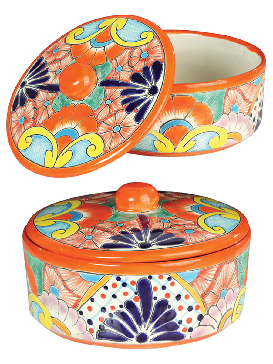 Artículo Hogar Mexico Artesanal Tortillero Talavera Multicolor 603292