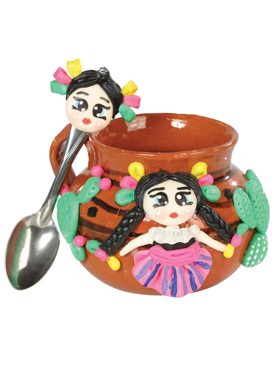 Artículo Hogar Mexico Artesanal Taza Arcilla Lele Arcilla Natural 603488